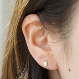 enfold diamond stud earring