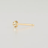 enfold diamond stud earring