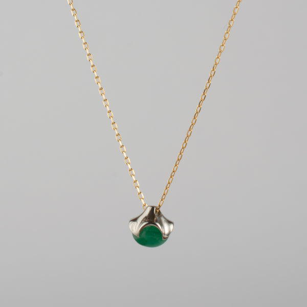 enfold emerald necklace