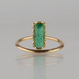 ripple emerald ring