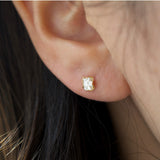 enfold diamond stud earring