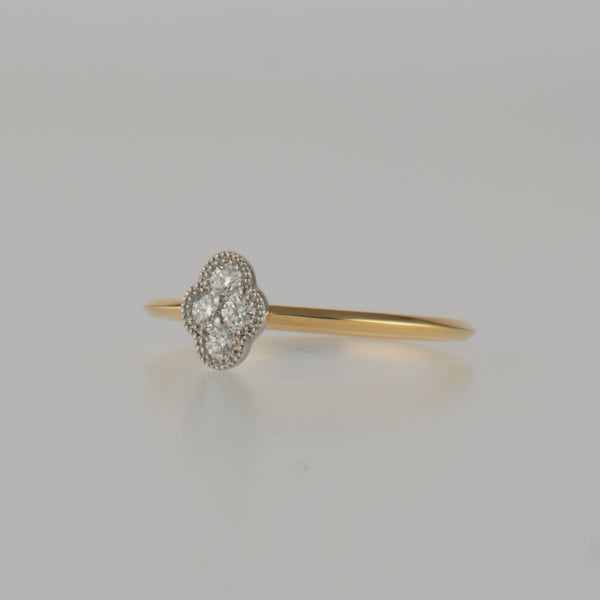 bloom diamond ring PT YG