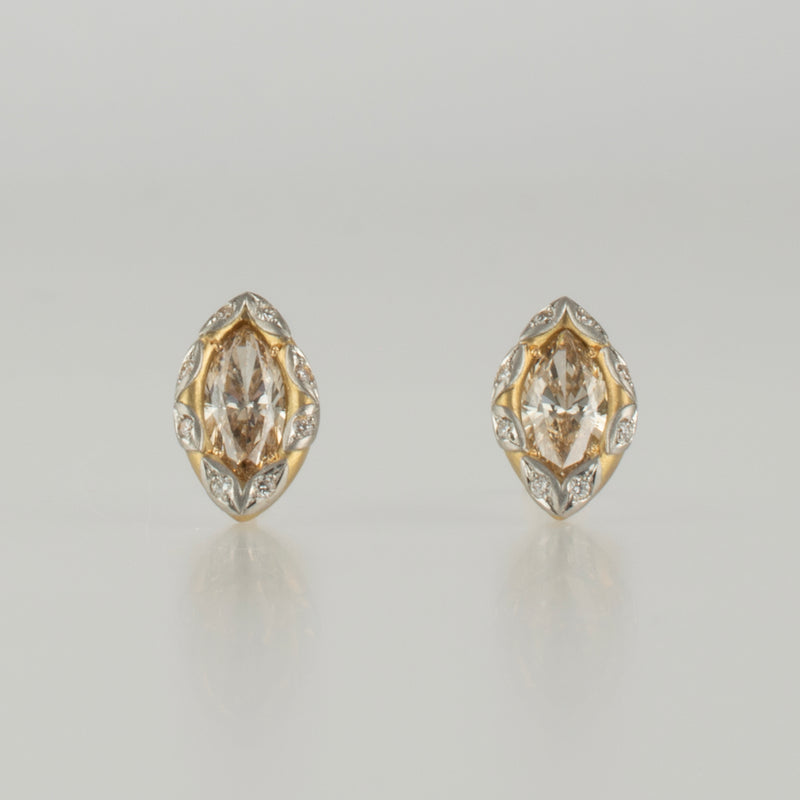 grace diamond stud earring