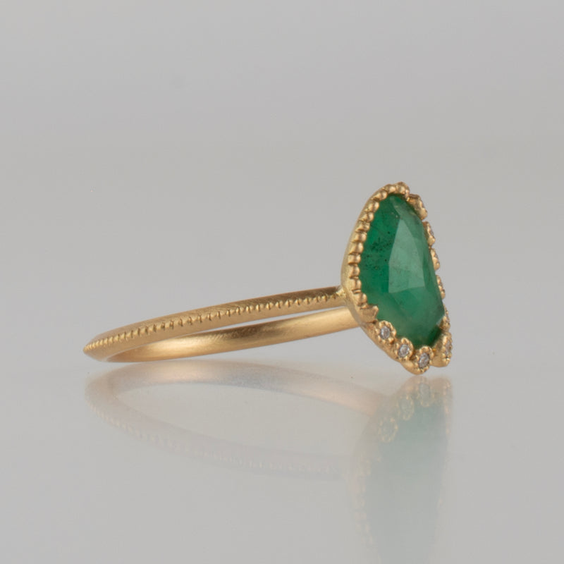 branche emerald deiamond ring