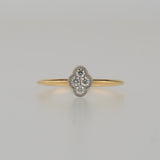 bloom diamond ring PT YG