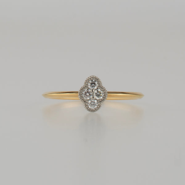 bloom diamond ring PT YG