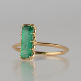 ripple emerald ring