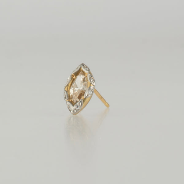 grace diamond stud earring