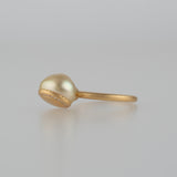 collet south sea pearl ring