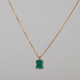 enfold emerald necklace