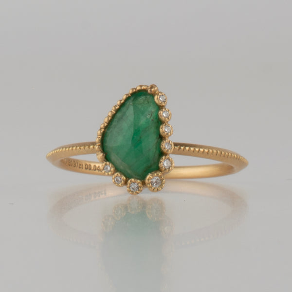 branche emerald deiamond ring