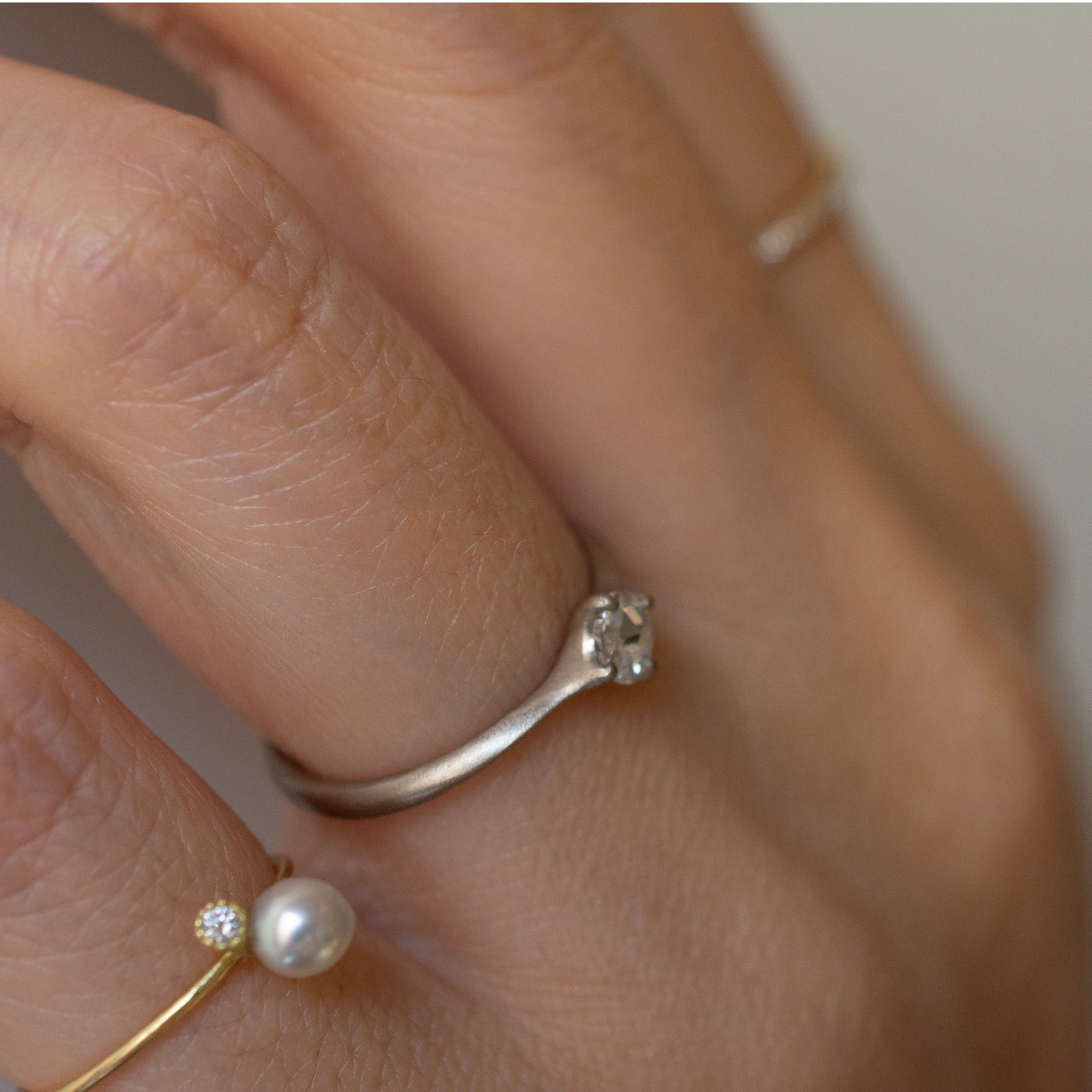 clover diamond ring – shinkai jewelry