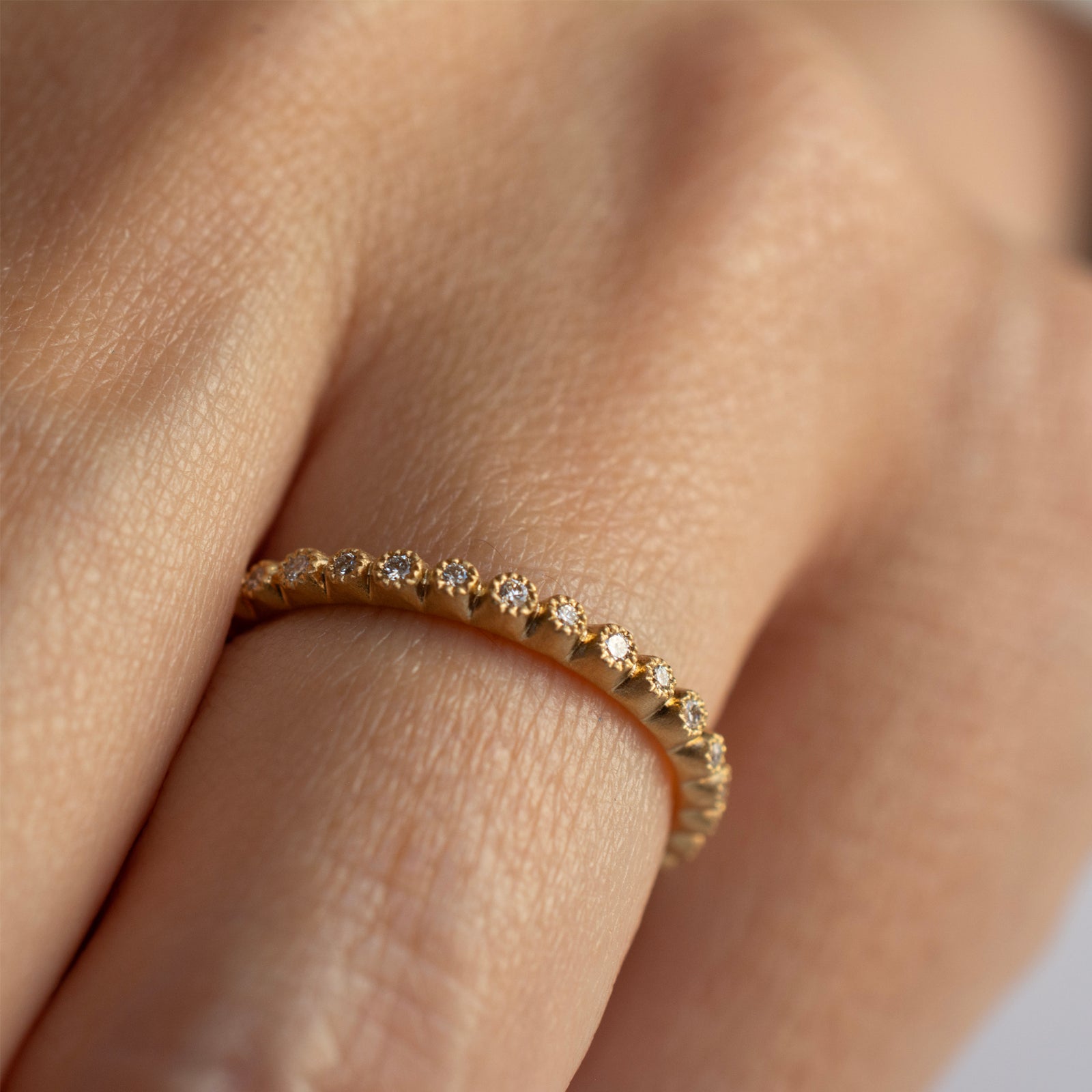 diamond eternity ring – shinkai jewelry