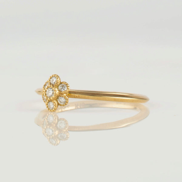 fleur diamond ring