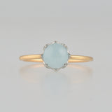 lucent aquamarine  ring  LC00-AQU
