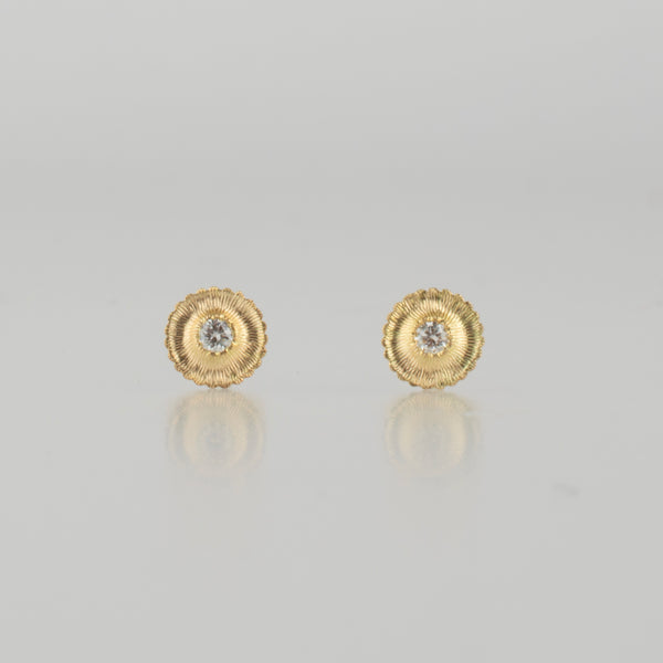 lucia diamond stud earrings