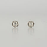 lucia diamond stud earrings