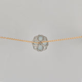 lucent aquamarine necklace LC05-AQU
