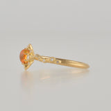 spread opal diamond ring　R2509-002