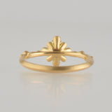 spread opal diamond ring　R2509-002