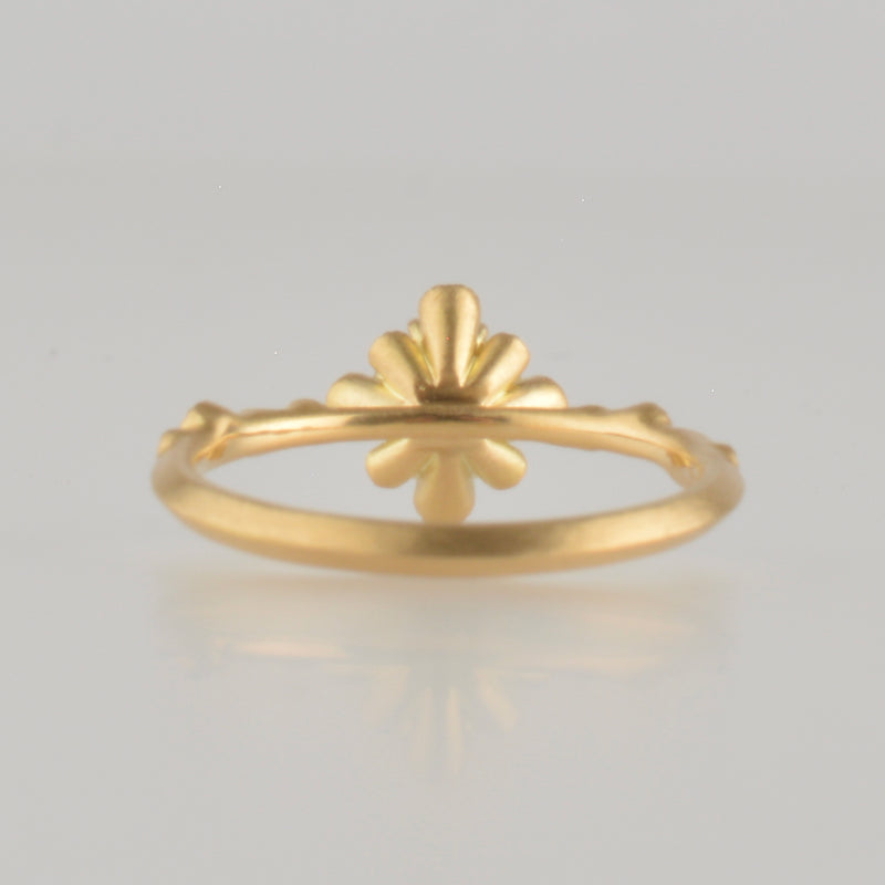 spread opal diamond ring　R2509-002