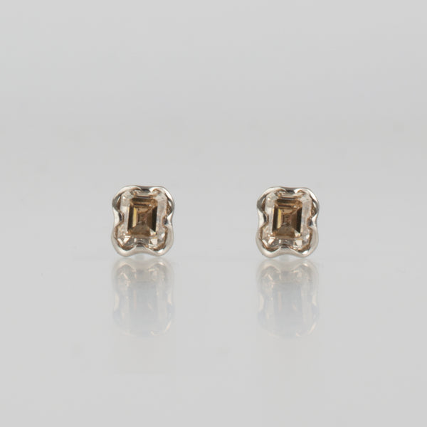 enfold diamond stud earring