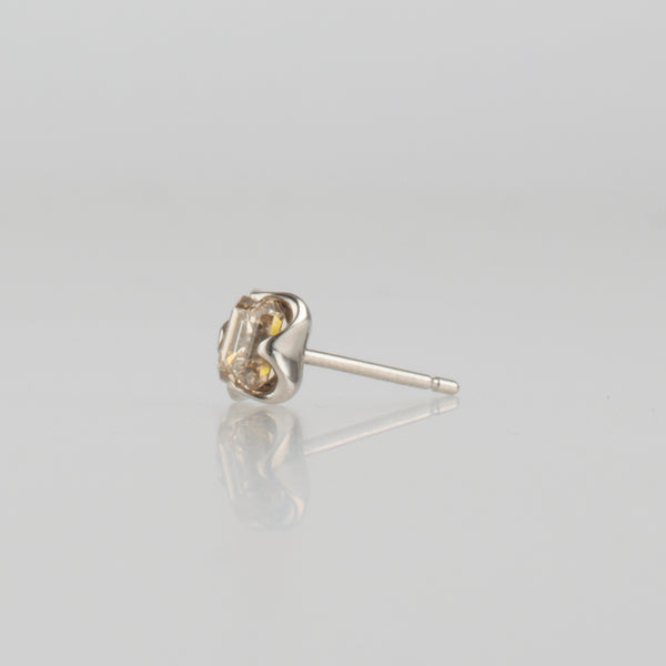 enfold diamond stud earring