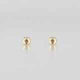 enfold diamond stud earring