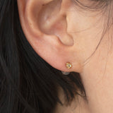 enfold diamond stud earring