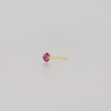 enfold ruby stud earrings