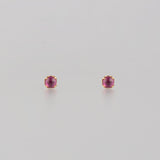 enfold ruby stud earrings