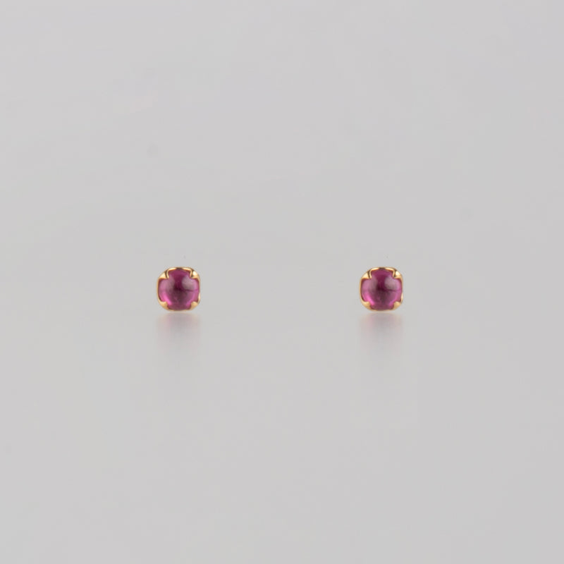 enfold ruby stud earrings