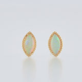 opal stud earrings　P2509-012