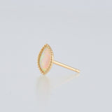 opal stud earrings　P2509-012
