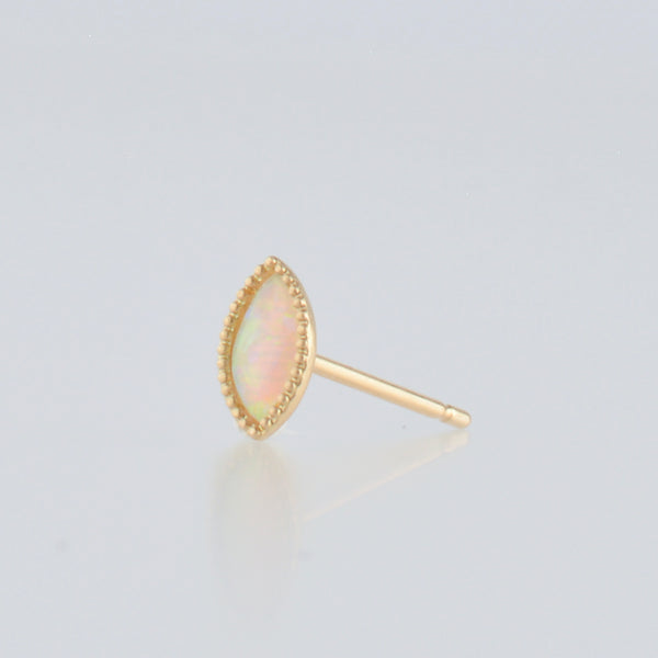 opal stud earrings　P2509-012