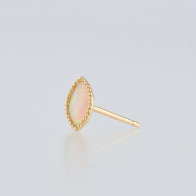 opal stud earrings　P2509-012