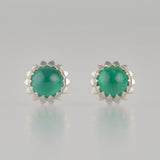 spire emerald earrings　P2604-017