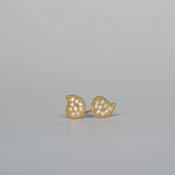 pichon diamond pierced earrings