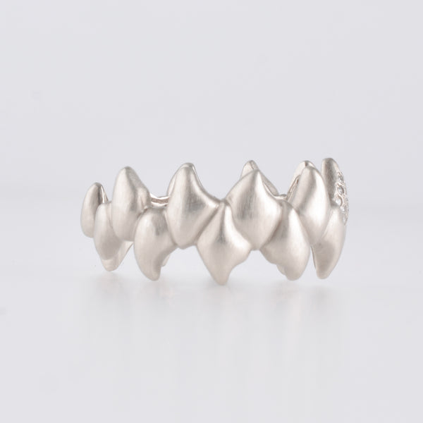 phantom diamond silver ring