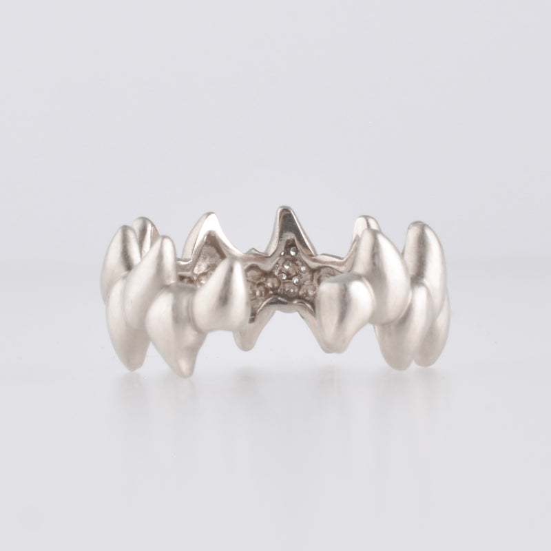phantom diamond silver ring