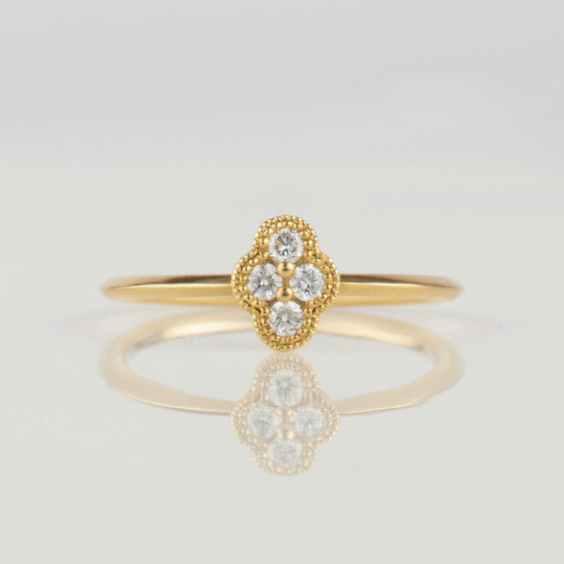 bloom diamond ring