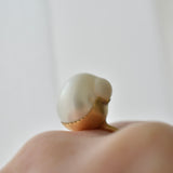 collet south sea pearl ring