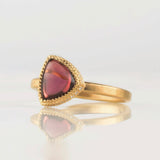 mille bi-color tourmaline diamond ring