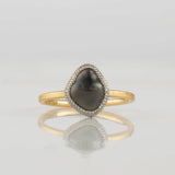 swirl south sea pearl ring