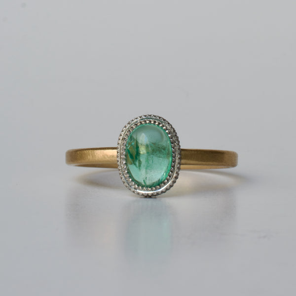 mille emerald ring