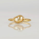 figure south sea pearl diamond ring