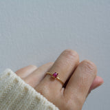 enfold ruby ring