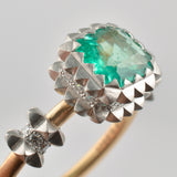 spire emerald ring / 13号　R2604-013