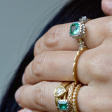spire emerald ring / 13号　R2604-013