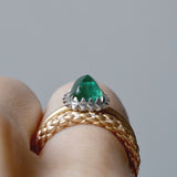 spire emerald ring / 13号　R2604-014